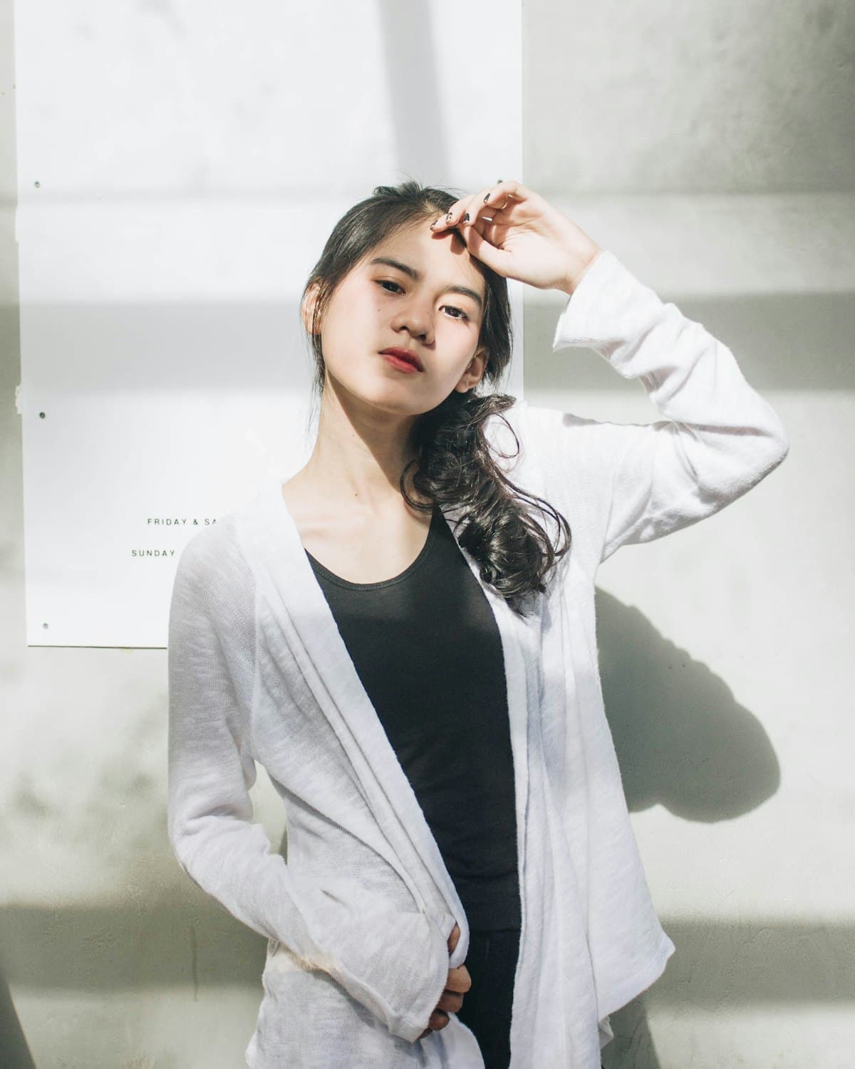 PLAIN LABEL 파인 게이지 가디건