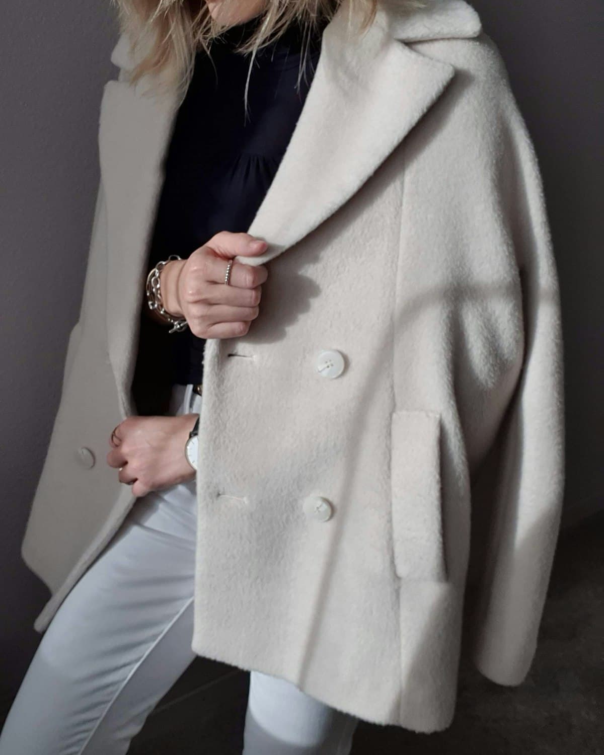 ATELIER K 울 와이드 슬랙스